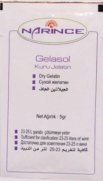 Винный желатин Gelasol 5 г