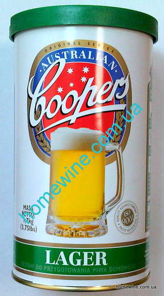 Cолодовый концентрат для изготовления пива Lager 1,7 кг