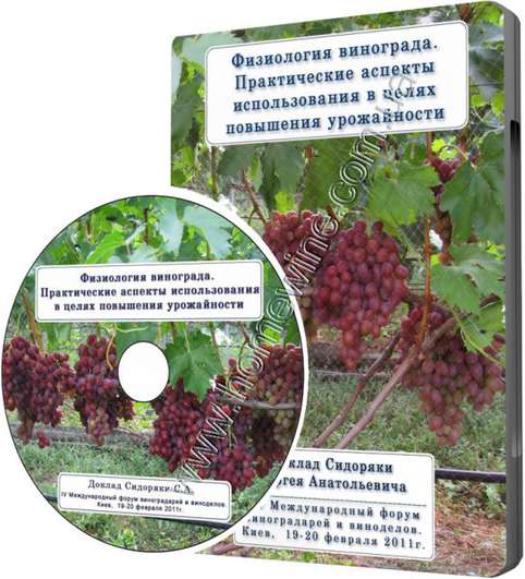 "Физиология винограда. Практические аспекты использования в целях повышения урожайности"