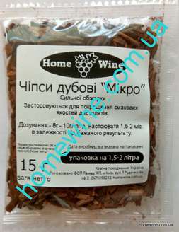 Микрощепа  дубовая сильной обжарки 15 г