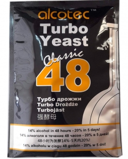 Спиртовые дрожжи Turbo Classic 48