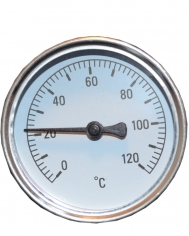 Термометр осевой биметаллический ТБ-63